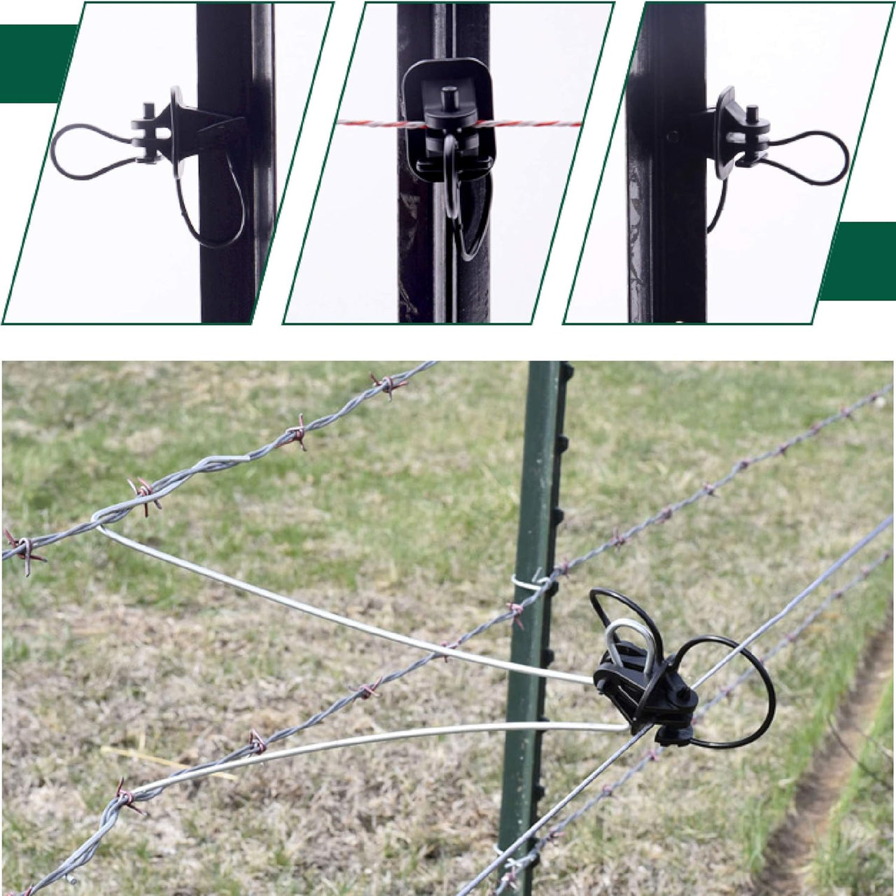100pcs Warratah/Y post Insulator
