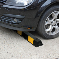 Thumbnail for Wheel Stop – Rubber Vehicle Parking 1650mm (L) Black/Yellow