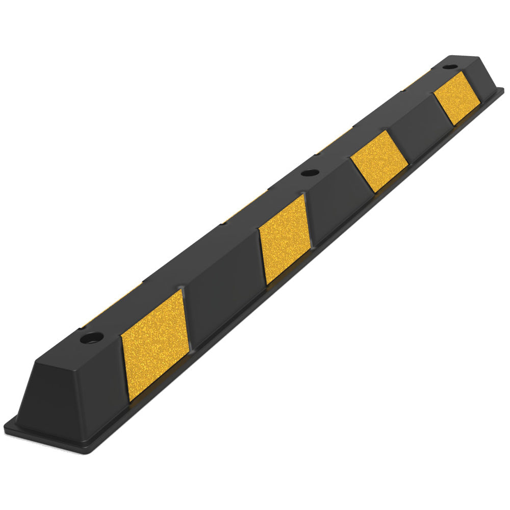 Wheel Stop – Rubber Vehicle Parking 1650mm (L) Black/Yellow
