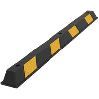 Thumbnail for Wheel Stop – Rubber Vehicle Parking 1650mm (L) Black/Yellow