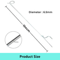 Thumbnail for 20pcs Electric Fence Pigtail Posts