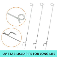 Thumbnail for 20pcs Electric Fence Pigtail Posts