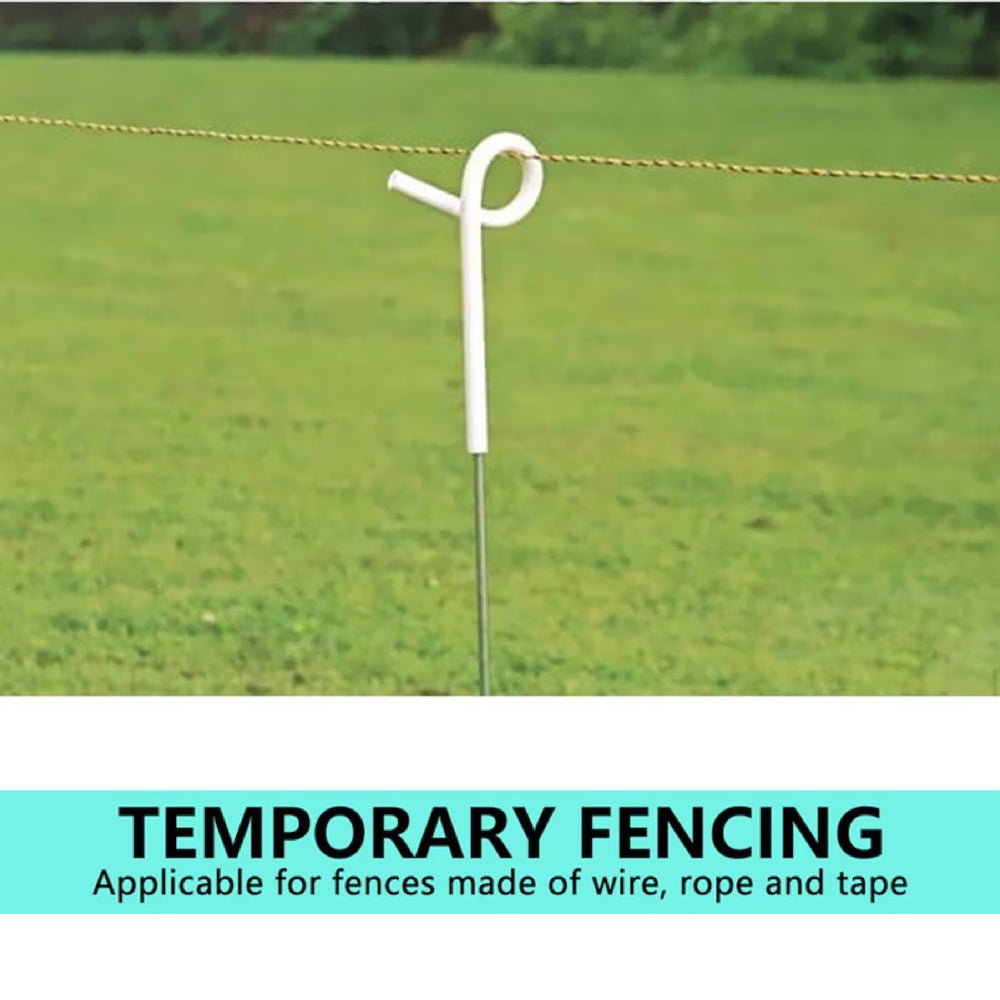 20pcs Electric Fence Pigtail Posts