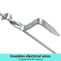 Thumbnail for 20pcs Electric Fence Pigtail Posts