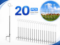 Thumbnail for 20pcs Electric Fence Pigtail Posts