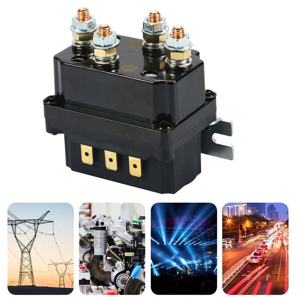 12V Winch Solenoid Control Relay Suitable For 5000lbs-7000lbs Winches