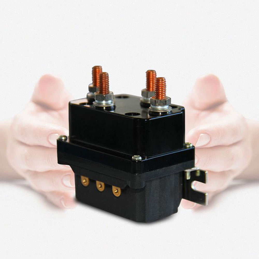 12V Winch Solenoid Control Relay Suitable For 5000lbs-7000lbs Winches