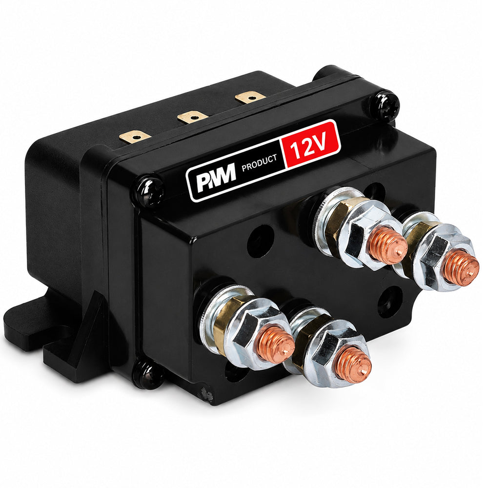12V Winch Solenoid Control Relay Suitable For 5000lbs-7000lbs Winches