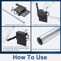 Thumbnail for Tube Pipe Tubing Beader Tool Bead Roller Intake & Intercooler Piping For 5/8