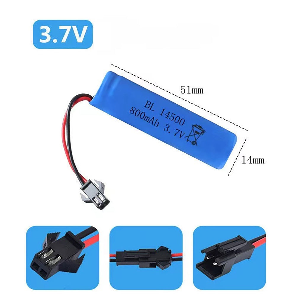 3.7V 800mAh Li-ion Rechargeable Battery for RC Car