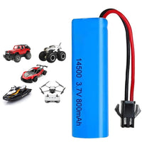 Thumbnail for 3.7V 800mAh Li-ion Rechargeable Battery for RC Car