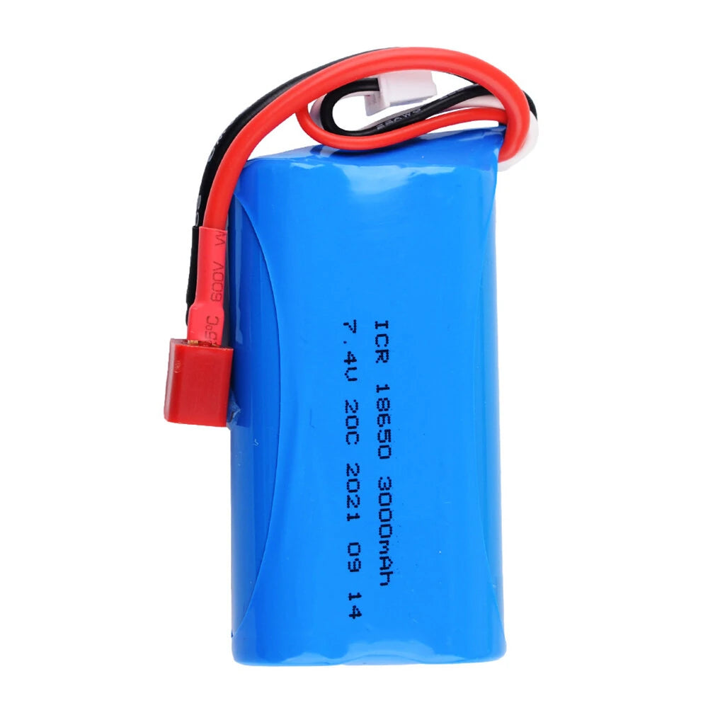 7.4V 3000mAh Li-ion Rechargeable Battery for RC Car