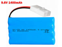 Thumbnail for 9.6V 1400mAh Rechargeable Battery for RC Car Boat
