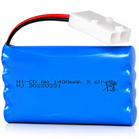 Thumbnail for 9.6V 1400mAh Rechargeable Battery for RC Car Boat