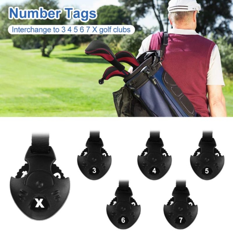 3pcs Golf Club Head Covers for Driver and Fairway Woods, Golf Accessories(Red&Black)