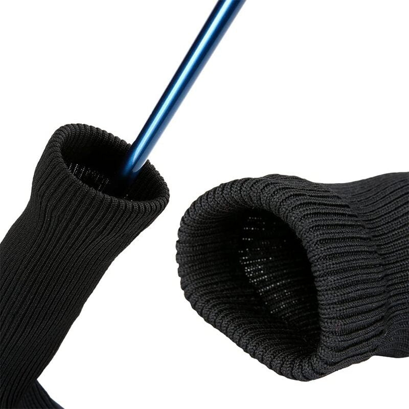 3pcs Golf Club Head Covers for Driver and Fairway Woods, Golf Accessories(Red&Black)