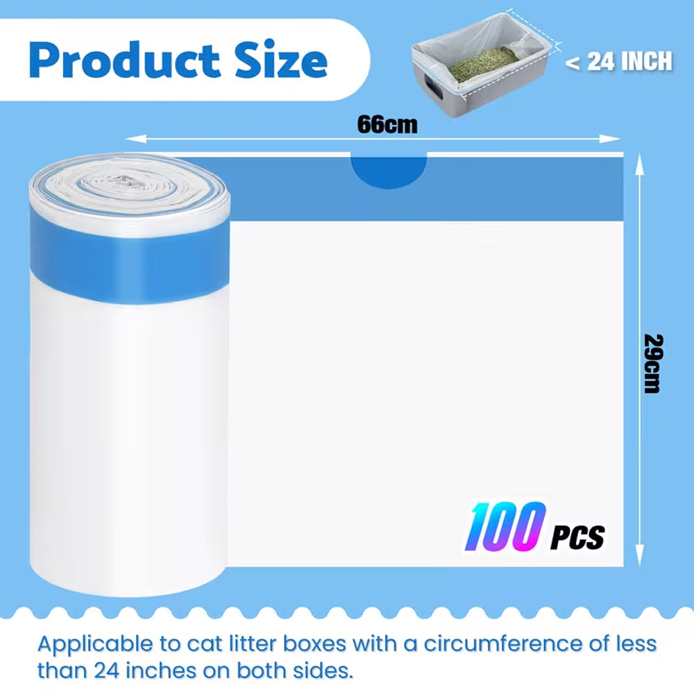 Cat Litter Box Waste Replacement Garbage Bags