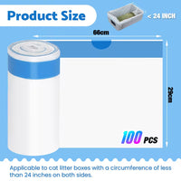 Thumbnail for Cat Litter Box Waste Replacement Garbage Bags