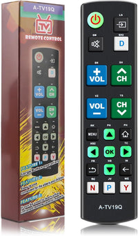 Thumbnail for Universal TV Remote Big Button