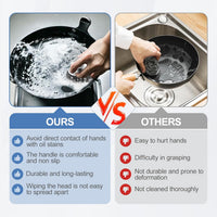 Thumbnail for 8PCS Steel Wool Scrubber Set with 2 Handles