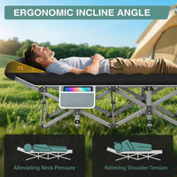 Thumbnail for Foldable Camping Bed with Mattress