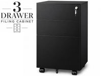 Thumbnail for Office Filing Cabinet with Wheels