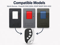 Thumbnail for Merlin Remote - Powerlift 2500 2500L 2500P 2600P 3000 4000