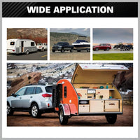 Thumbnail for 7 Pin Male to 12 Pin Flat Female Trailer Adapter Caravan Connector