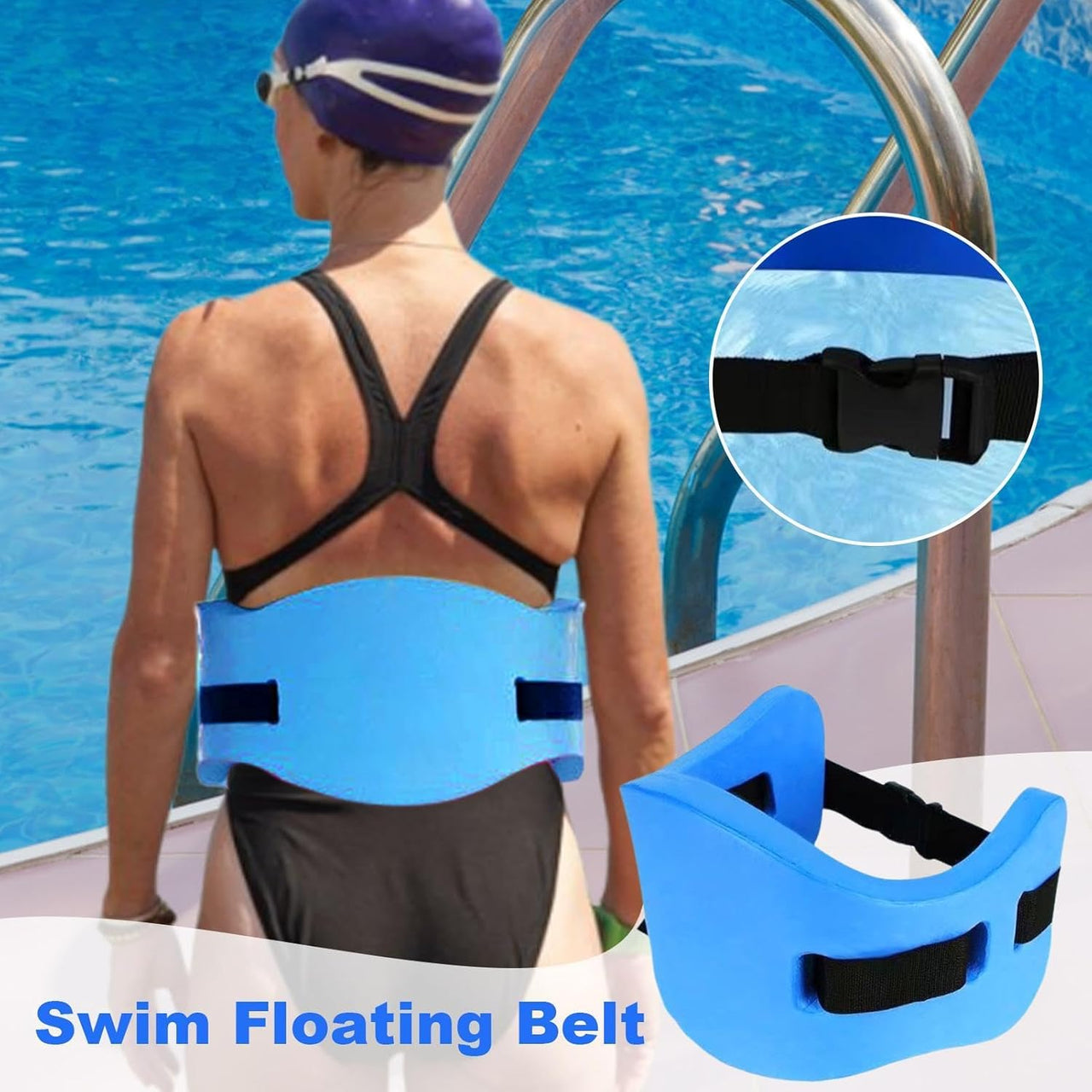 Water Aerobics Float Belt For Aqua Jogging Pool Exercise Swimming