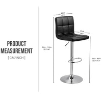 Thumbnail for Bar Stool Height Adjustable Bar Stool Set of 2pcs