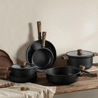 Thumbnail for 16 Piece Titanium Nonstick Cookware Set Kitchen Pots and Pans Set