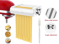 Thumbnail for 3-in-1 Pasta Maker Attachment For KitchenAid Roller Cutters