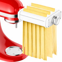 Thumbnail for 3-in-1 Pasta Maker Attachment For KitchenAid Roller Cutters