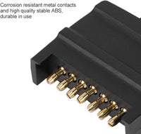 Thumbnail for 7 Pin Male Flat Trailer Plug,Connector
