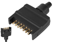 Thumbnail for 7 Pin Male Flat Trailer Plug,Connector