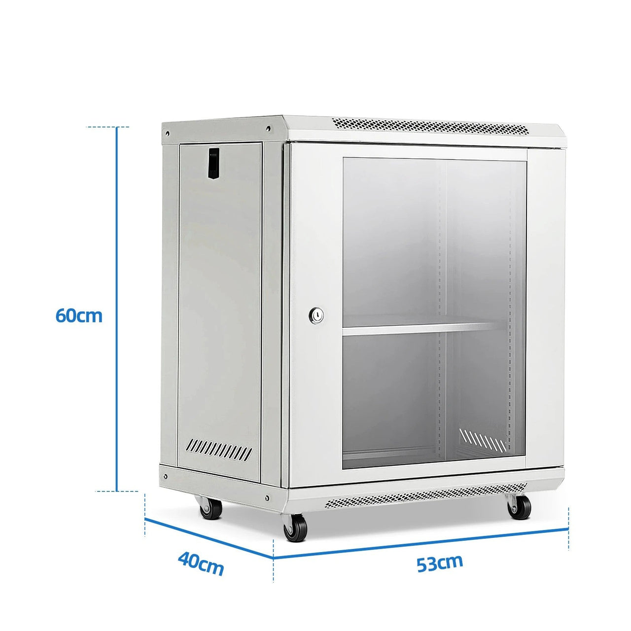 12U Cabinet Server Network Data Rack Wall Mount