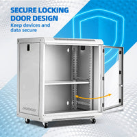 Thumbnail for 12U Cabinet Server Network Data Rack Wall Mount