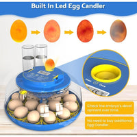 Thumbnail for 18 Eggs Incubator Hatcher Automatic Double Layer Hatching Machine
