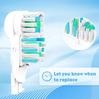 Thumbnail for 16Pcs Dual Toothbrush Accessories Electric Brush Heads for Oral-B 3733 4732 4734