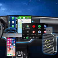 Thumbnail for Wireless Apple Carplay Adapter Android Auto Adapter USB Car Dongle Connect Box