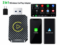 Thumbnail for Wireless Apple Carplay Adapter Android Auto Adapter USB Car Dongle Connect Box