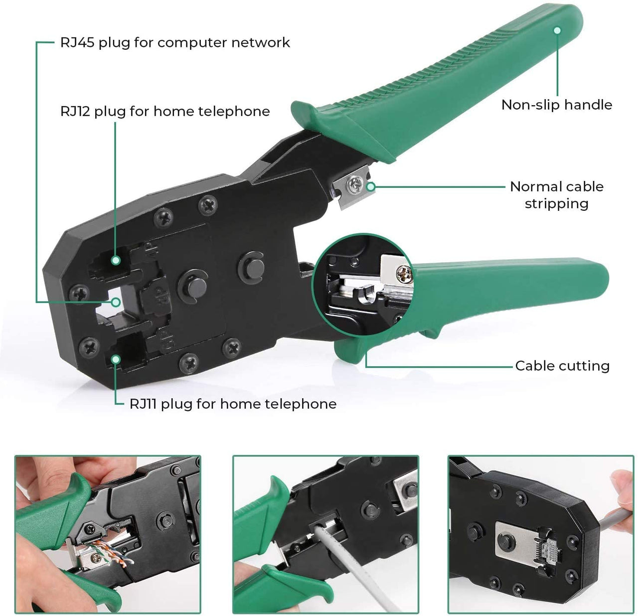 Network Ethernet LAN Kit Repair Tool Kit
