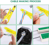Thumbnail for Network Ethernet LAN Kit Repair Tool Kit