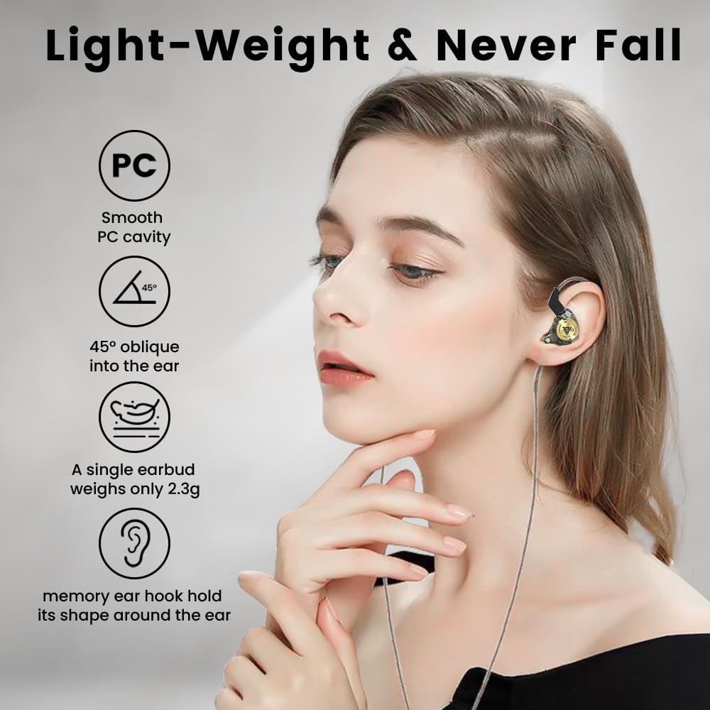 Wired Gaming Earbuds with Mic