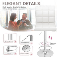 Thumbnail for Bar Stool Height Adjustable Bar Stool Set of 2pcs