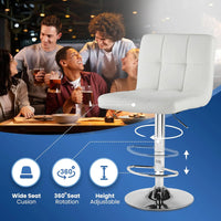 Thumbnail for Bar Stool Height Adjustable Bar Stool Set of 2pcs