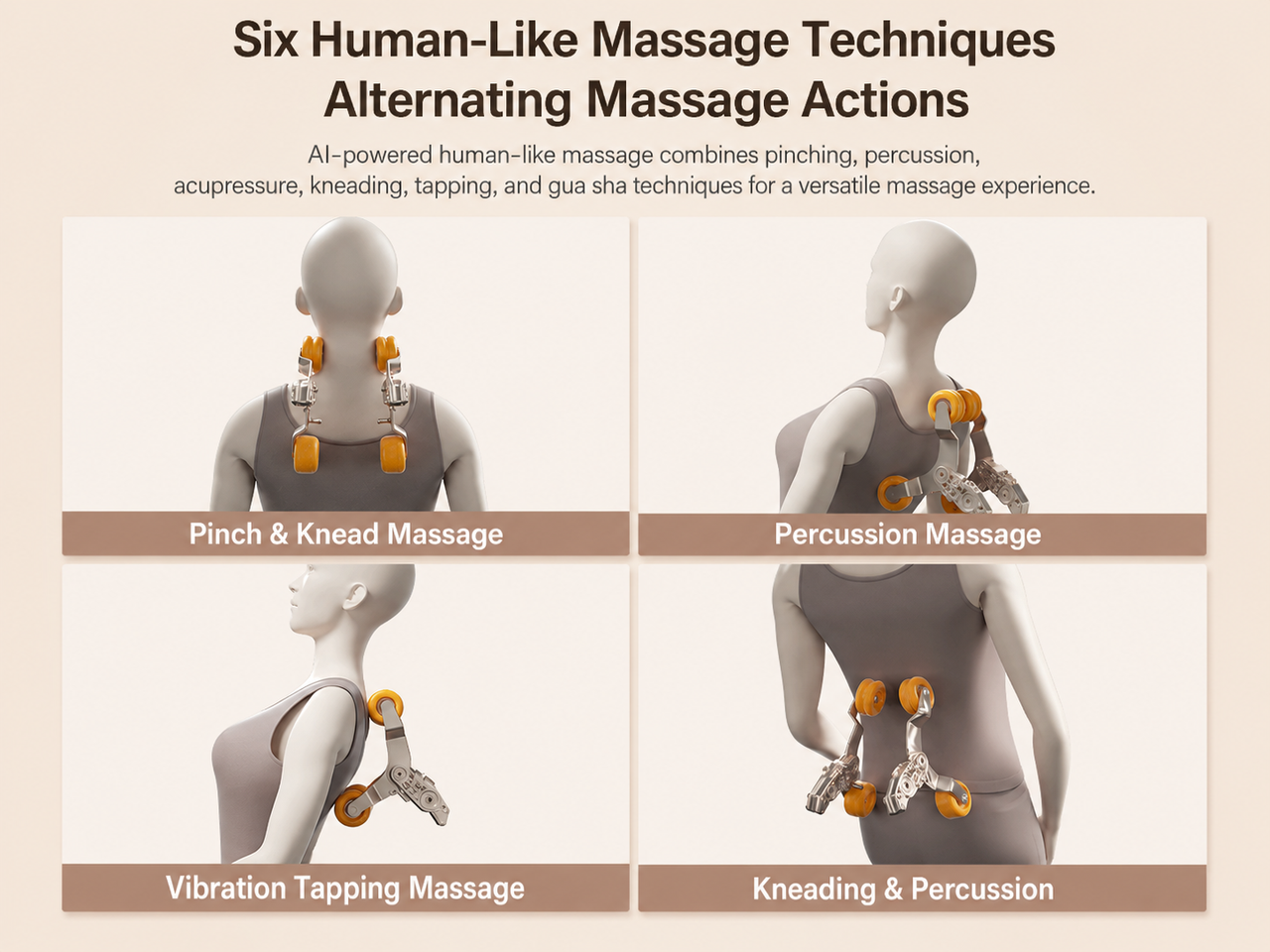 4D Zero-Gravity SL-Track Massage Recliner Chair