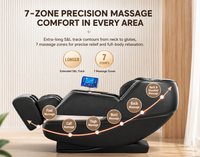 Thumbnail for 4D Zero-Gravity SL-Track Massage Recliner Chair