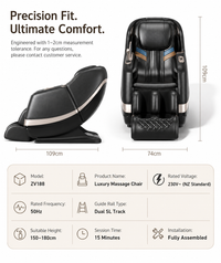 Thumbnail for 4D Zero-Gravity SL-Track Massage Recliner Chair