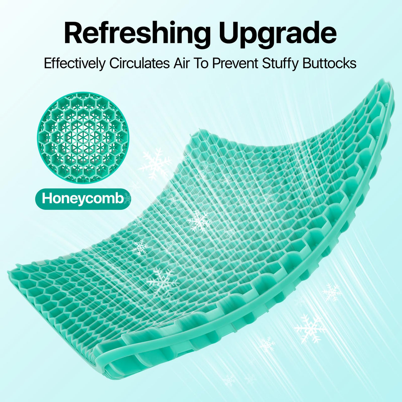 Cool Gel Honeycomb Seat Cushion